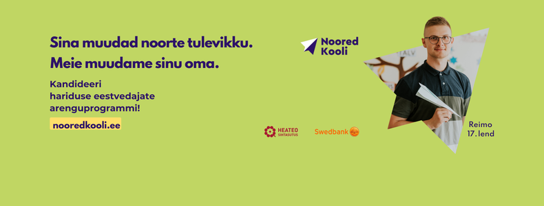 Õpetaja ja Noored Kooli programmi osaleja