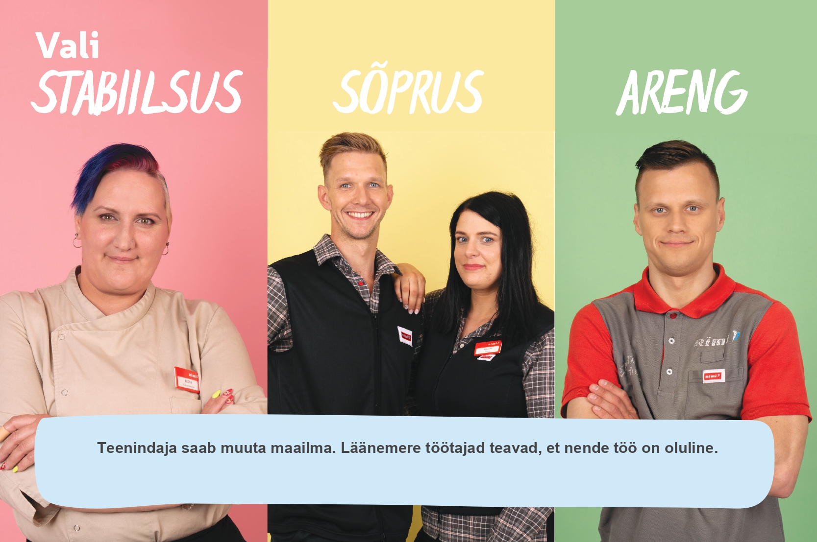 Kassa- ja saaliteenindaja - Läänemere Rimi Mini