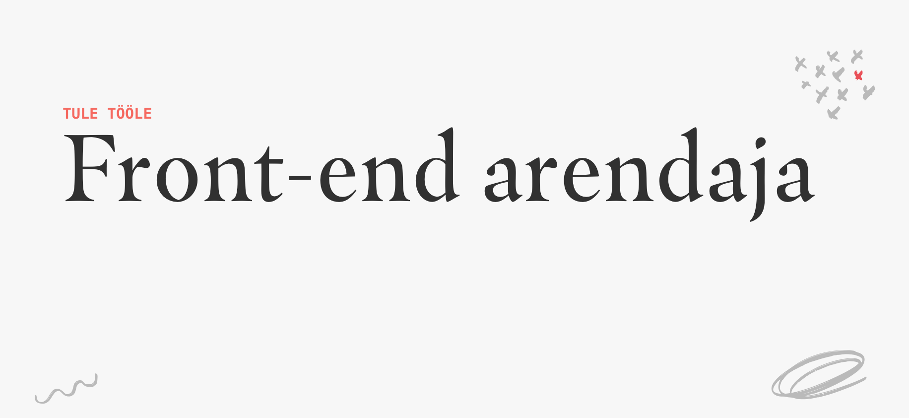 Front-end arendaja