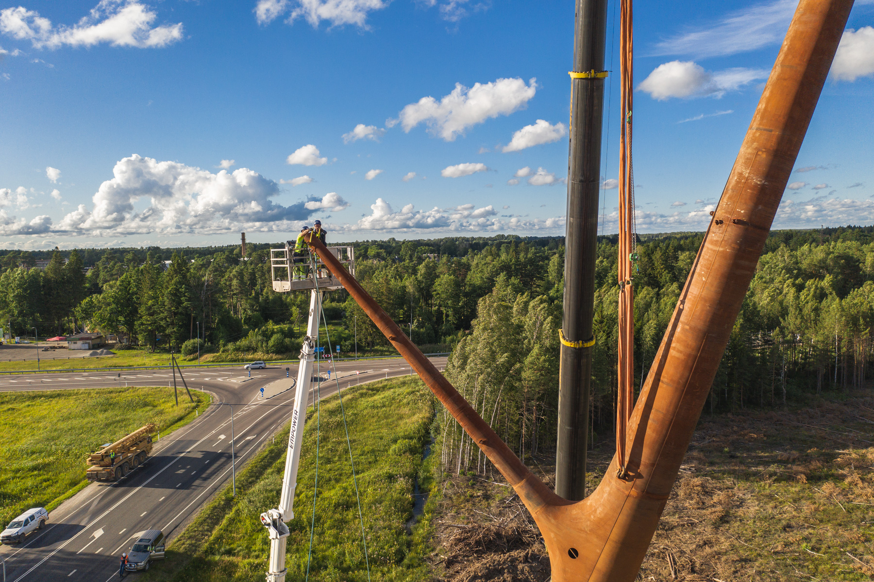 Õhuliinide remondi elektrik